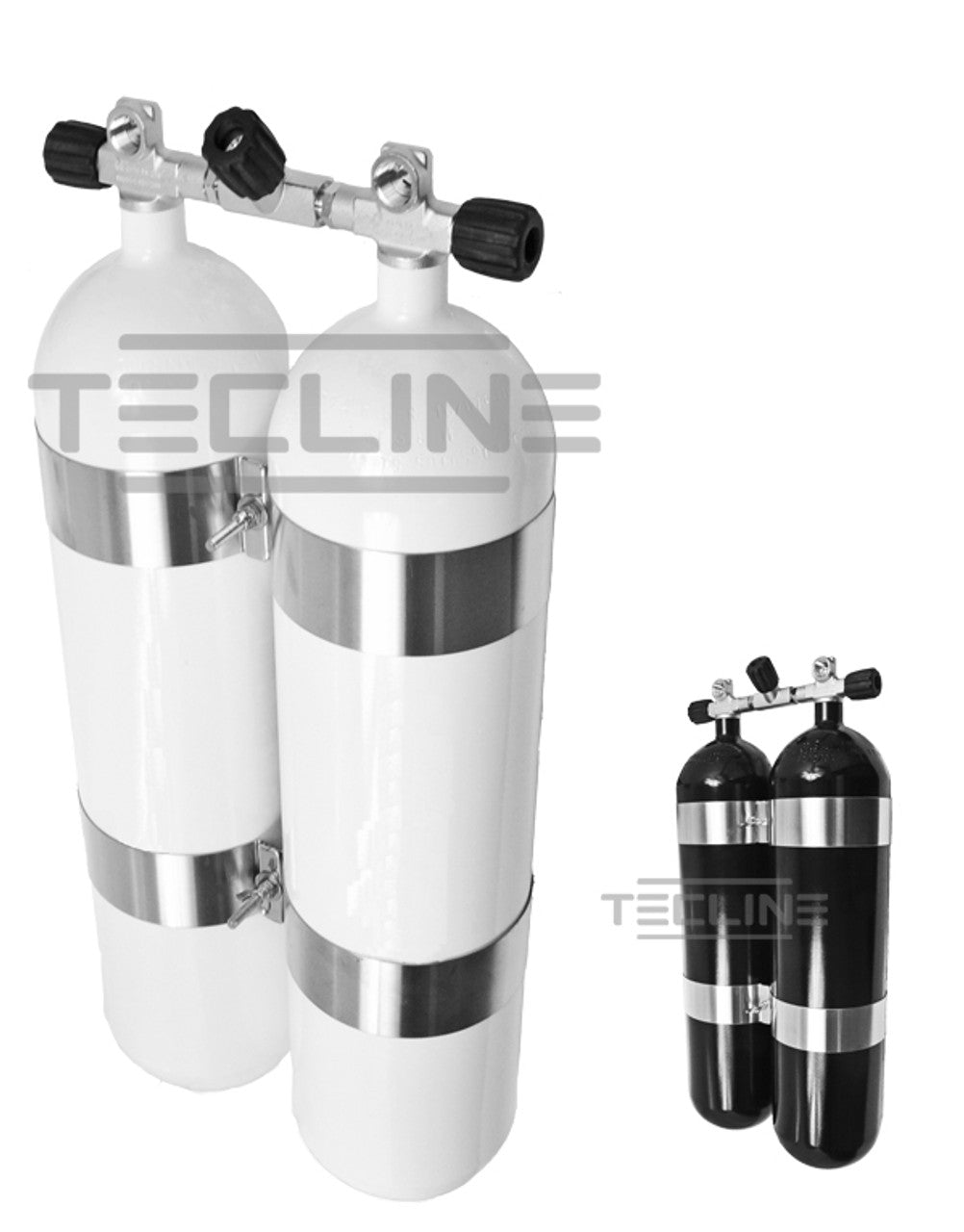 Twin Tank 2x12L 300bar Eurocylinder 171mm